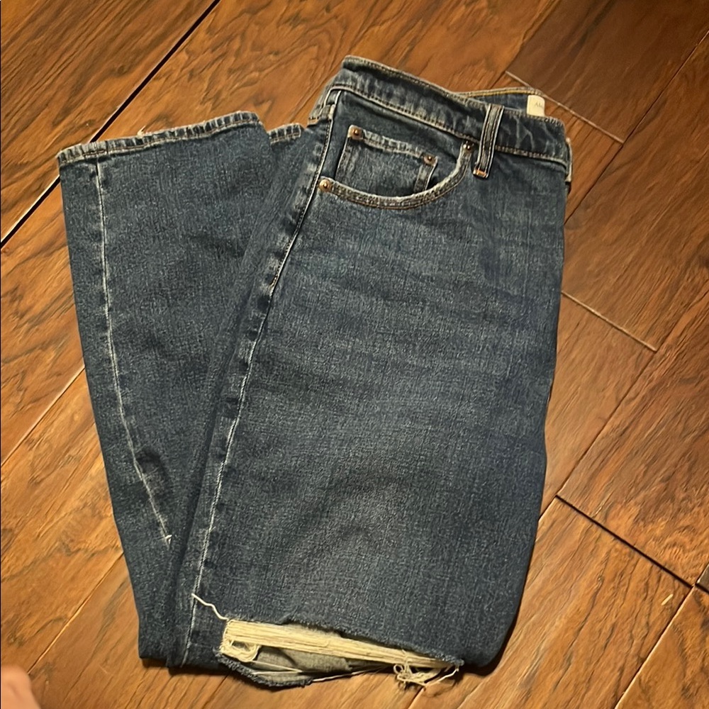 Abercrombie Ankle Straight Jeans